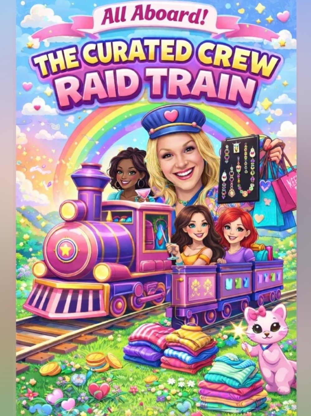 5/23 The Curated Crew Raid Train Live Show Listing